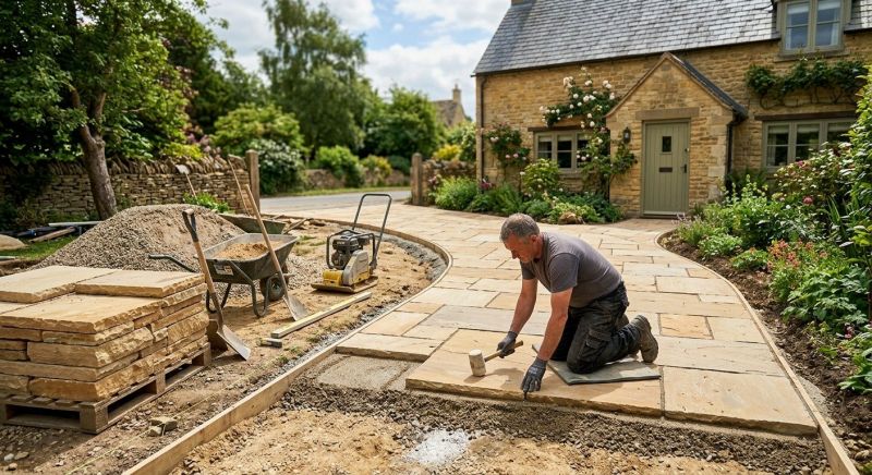 Stone Driveway Construction in Denver, CO